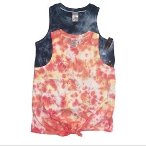 No Boundaries Tie Dye Tank Tops
